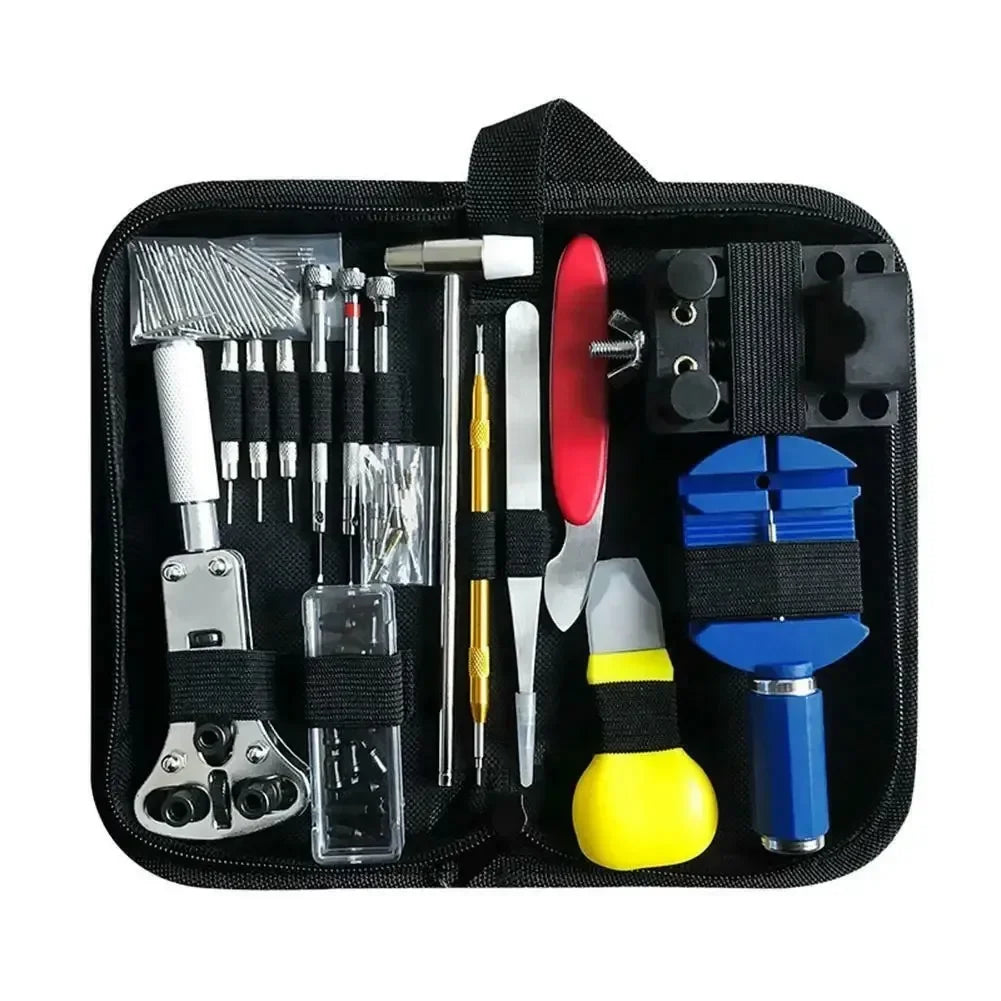 147Piece/Set Watch Opener Repair Tool Kit Clock Maintenance Hardware Tools Watch Maintenance Open Back Remove Strap Repair Kit