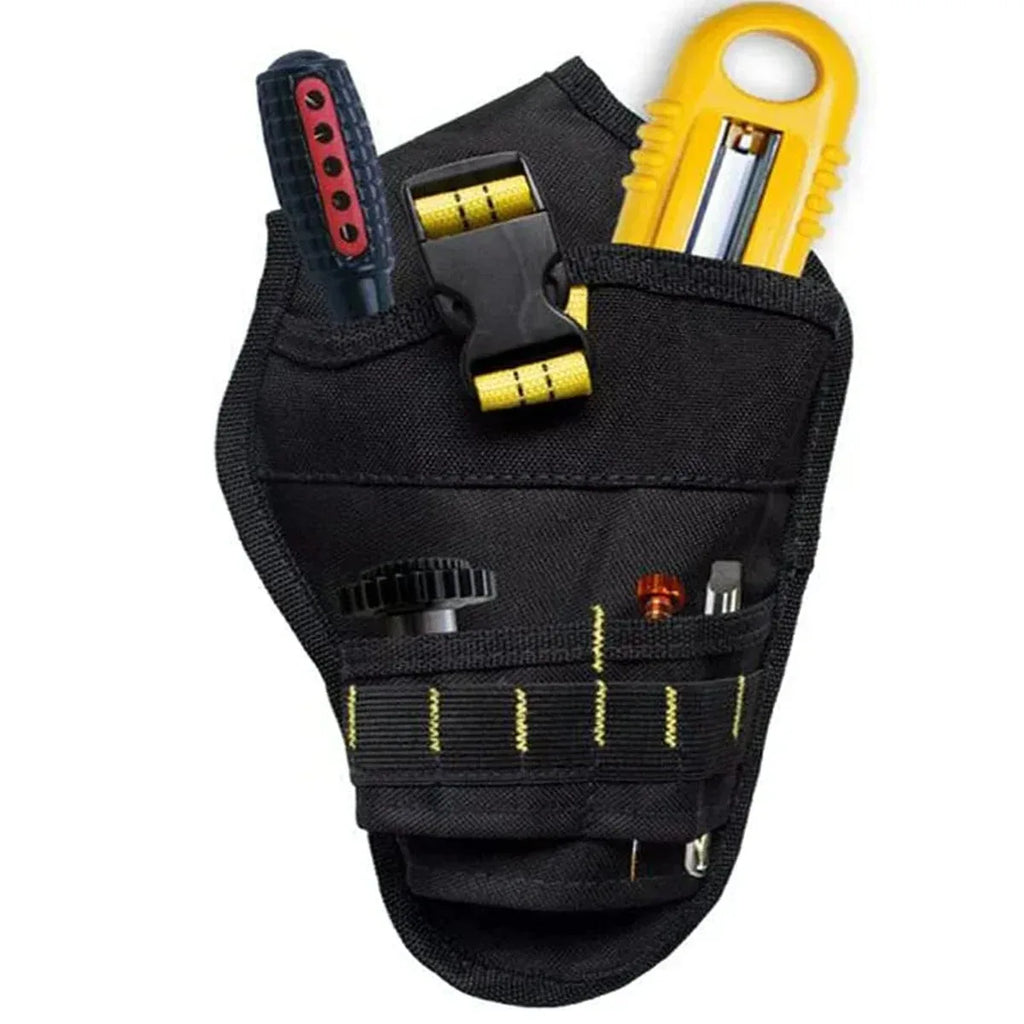 Multifunctional Tool Storage Bag Pouch Belt Hardware Electrician Toolkit Drill Waist Bag Wrench Screwdriver Tool Bags Organizer